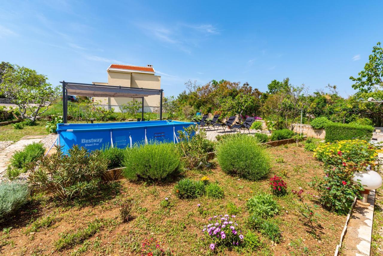 Apartment Sea And Mountain With Pool Novigrad (Dalmatia) Exterior foto